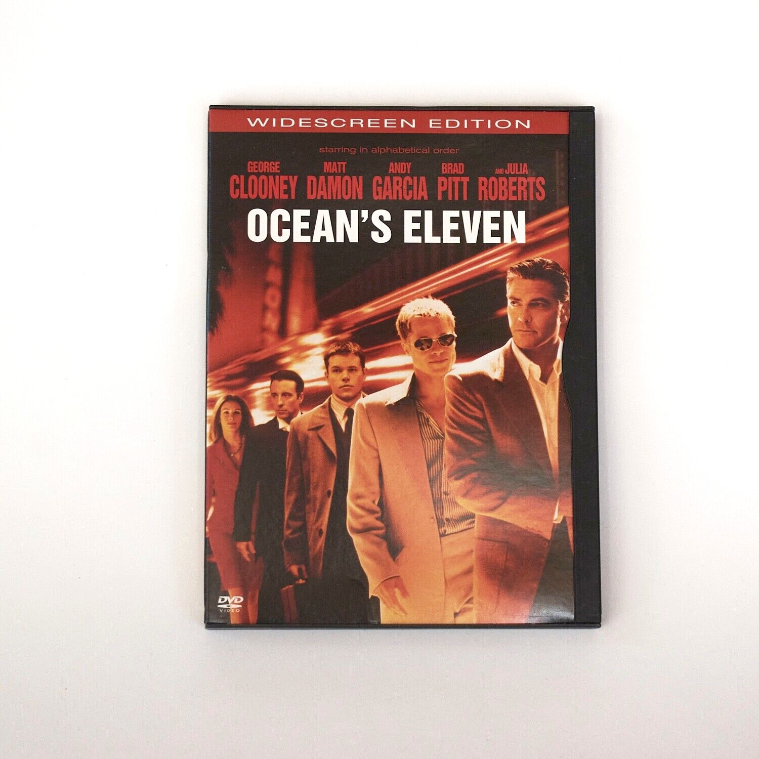 Oceans Eleven 11 DVD Widescreen Garcia Roberts Clooney