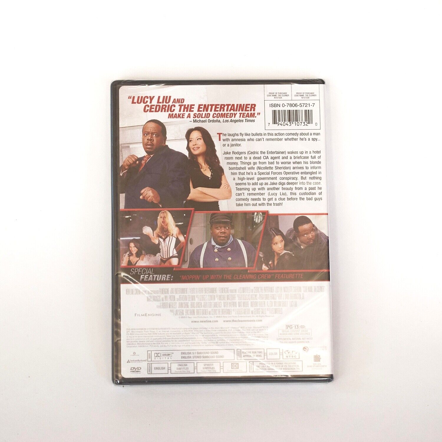 The Cleaner Cedric the Entertainer DVD Widescreen ? Sealed 