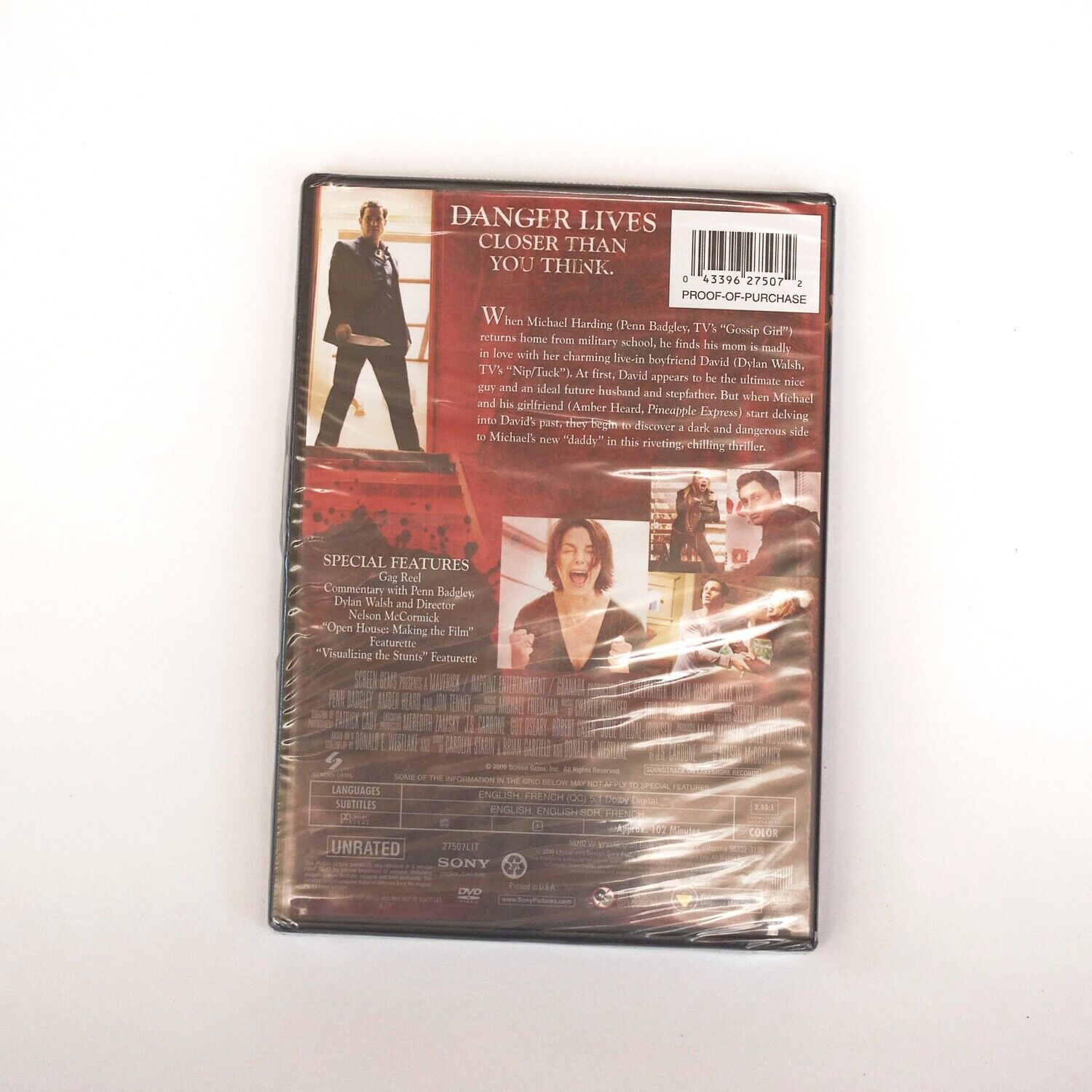 The Stepfather Unrated Director's Cut DVD Widescreen sealed new