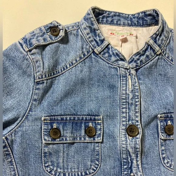 Bonpoint kids’ Denim Jacket Size 10 Pre-Owned