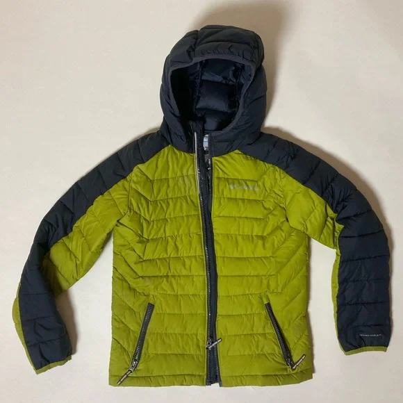 Pre-Owned Columbia Insulated Hooded Winter Jacket Kids M (11-12)