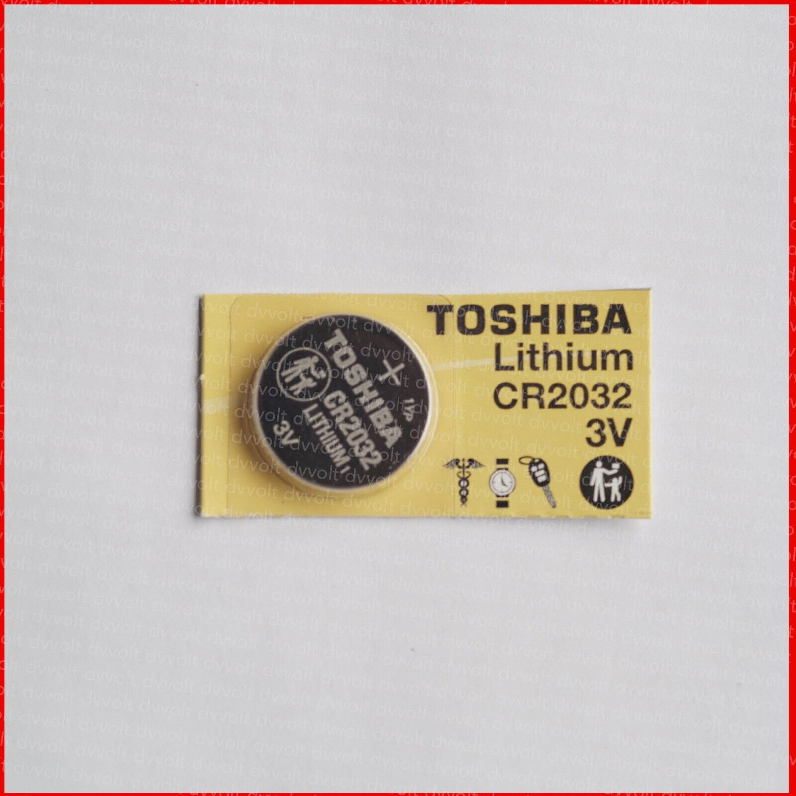 CR2032 Toshiba CR 2032 3V LITHIUM BATTERY BR2032 DL2032 1X NEW      