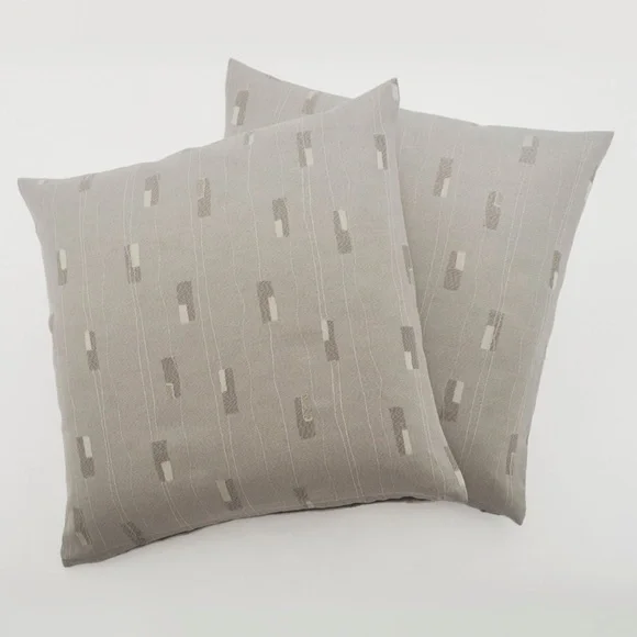 Pillow Covers Set of 2 Made from Herman Miller 'Luminary' Fabric