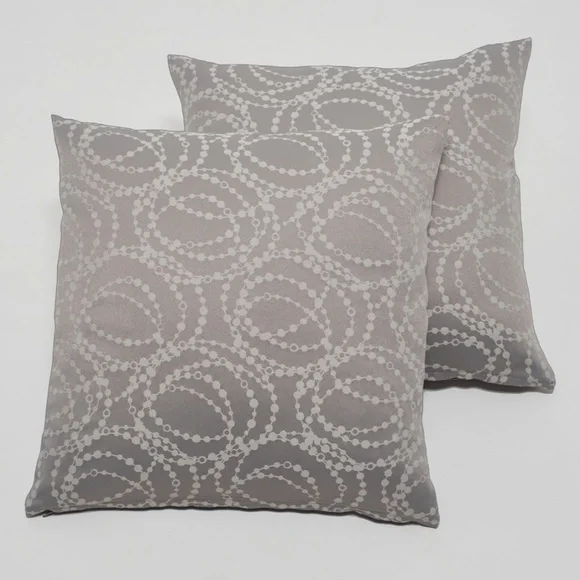 Pillow Covers Made from Herman Miller 'Udon' fabric SET of 2