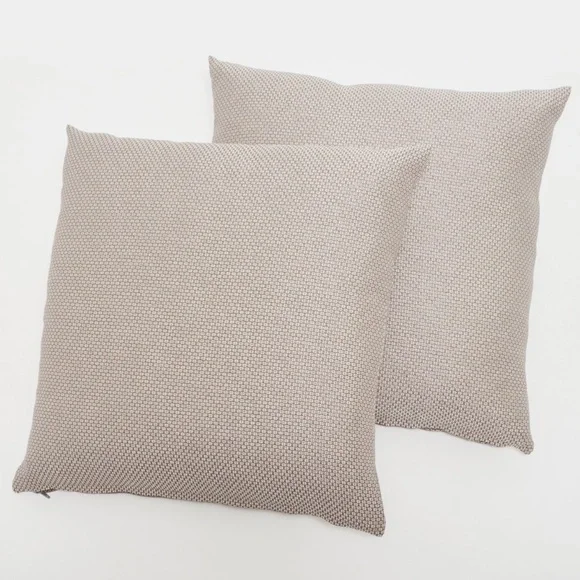 Pillow Covers SET of 2 Made from Herman Miller 'Chain' Fabric NWT