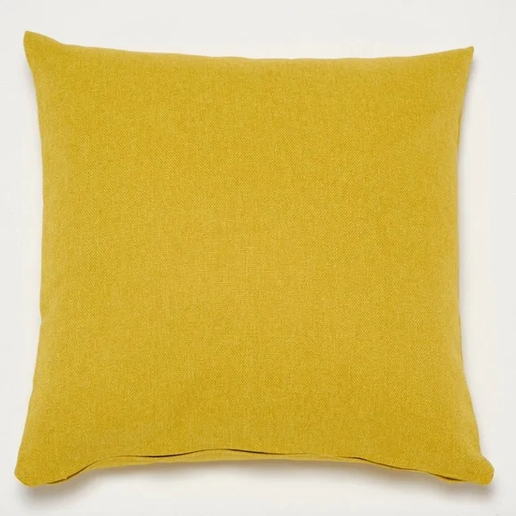 Pillow Cover - Single - Made from Herman Miller 'Crepe' Fabric in Yellow