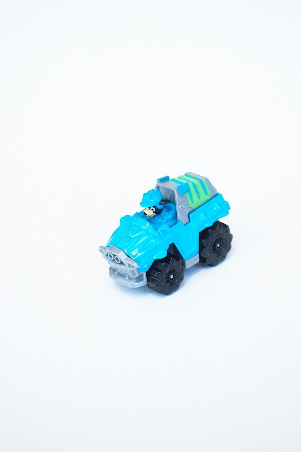 Paw Patrol True Metal REX truck aqua teal blue green vehicle die cast Very Clean